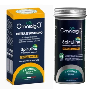 Spirulina Lyo in capsule con Vitamina C